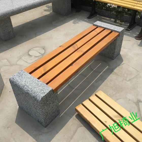 天津石材公园椅加工
